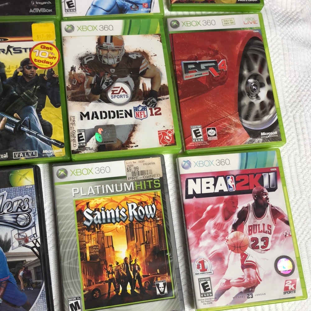 17 pieces XBOX 360 games - Picture 5 of 5